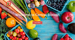 Desktop Screenshot of centralbiotech.com